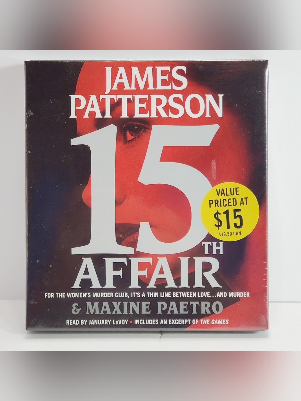 NEW 15th Affair CD Audio Book By James Patterson Read by January LaVoy
